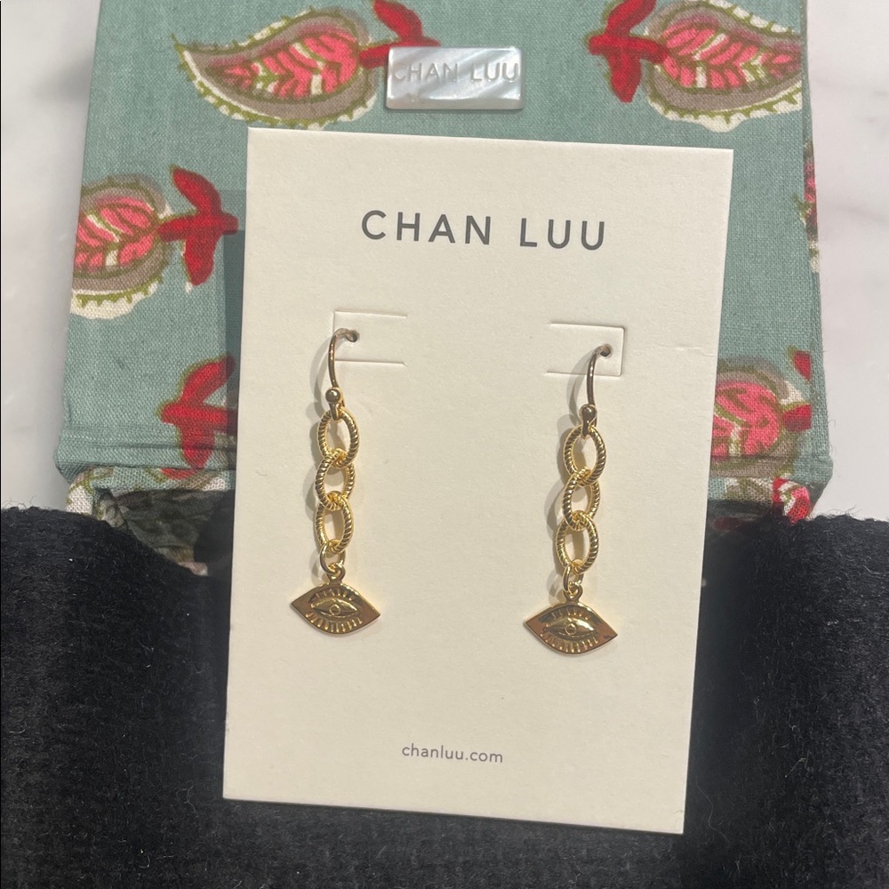 Chan Luu Evil Eye earrings